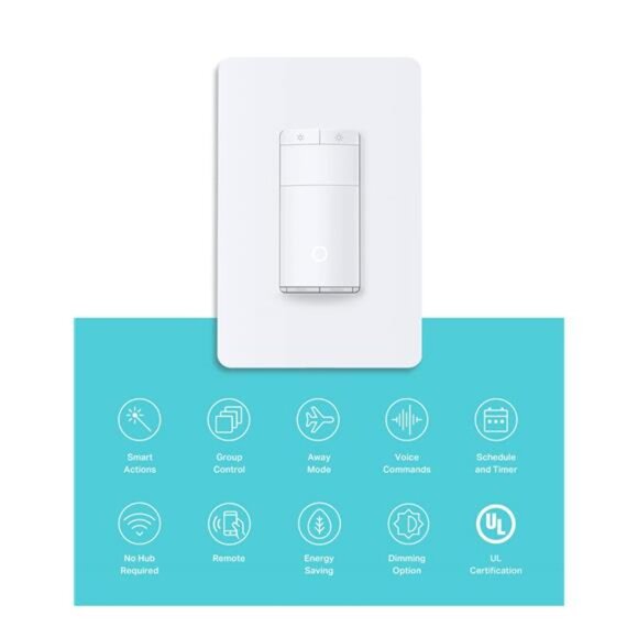 Smart Motion Sensor Switch, Dimmer Light Switch, Single Pole, Needs Neutral Wire - Picture 2 of 7